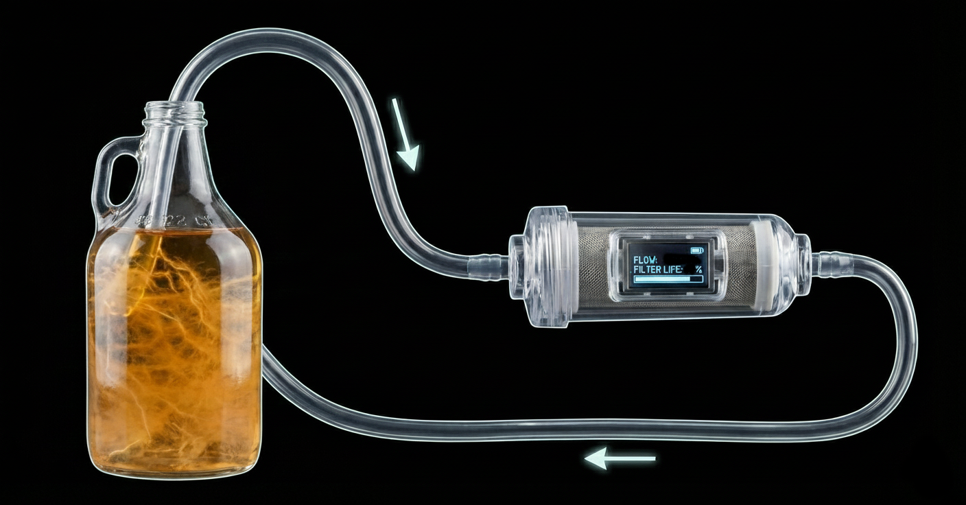 MycoCam inline tubular form factor